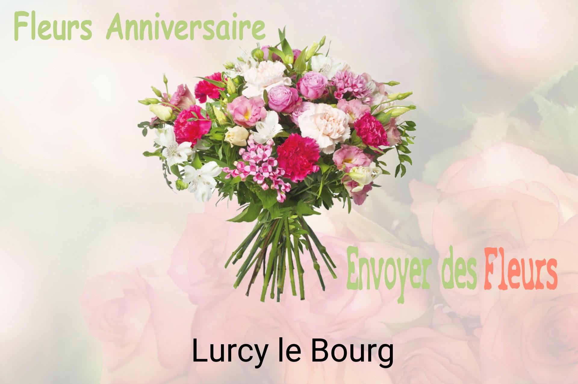 Bouquet de fleurs d’anniversaire livré à Lurcy-le-Bourg