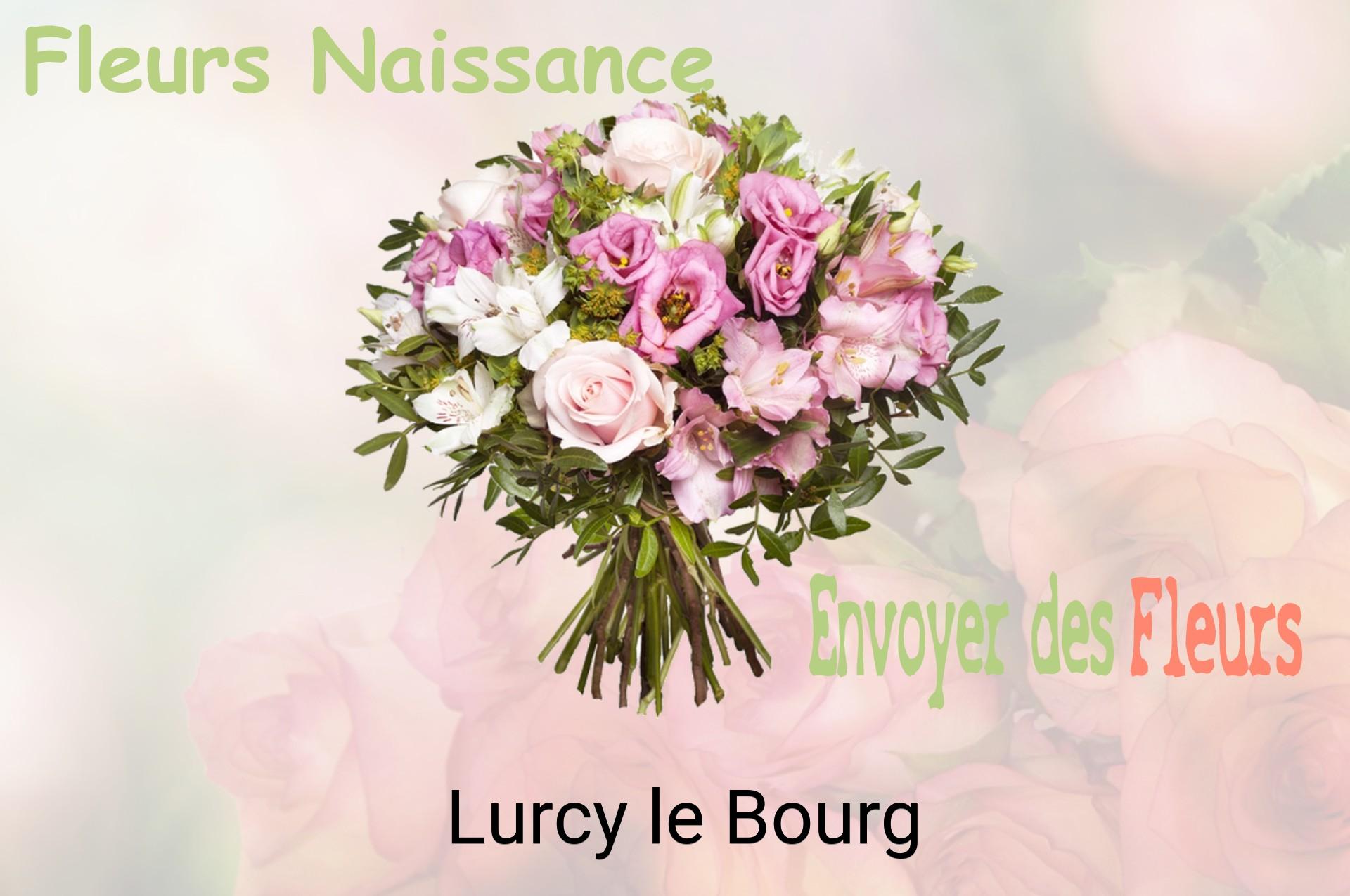 Bouquet de fleurs de naissance livré à Lurcy-le-Bourg